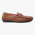 Black Horse Brown Color Slip On Loafers For Men 3553. 