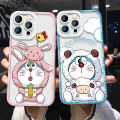 FELMYST for Samsung S10 Plus Back Cover Doraemon Soft Crystal Transparent Phone Case. 