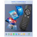 Clicker Wireless, 2-In-1 USB/Type C Rechargeable Presenter Remote Control for PowerPoint, PPT Clicker Red Easy to Use. 