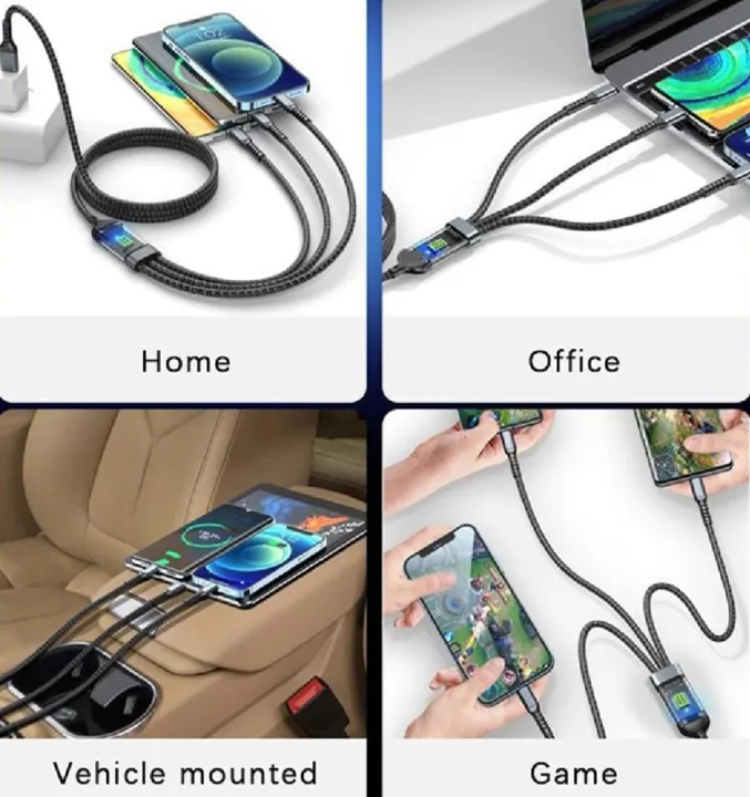100w%20Transparent%20chip%203%20In1%20super%20fast%20charging%20Data%20Cable%20with%20lighting/Type%20c/Micro%20USB%20-%20Image%205