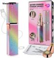Wenefang Facial Rechargeable Battery Hair Remover Mini Electric Epilator 2025 New Lipstick Shape Lady Hair Remover 2 IN 1 - CF-001B. 