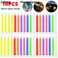 Jufang10pcs Camping Glow Sticks Waterproof 6 Inch Concert Party Light Stick with Hook Non-toxic Hiking Camping Grow in the Dark Sticks High Quality Bargain price. 