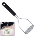 Stainless Steel Potato Masher & Juice Maker | Durable Kitchen Tool | Perfect for Smooth Mashed Potatoes. 
