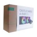 Deepcool Castle 240Ex Rgb Aio Liquid Cpu Cooler, Anti-Leak Technology. 