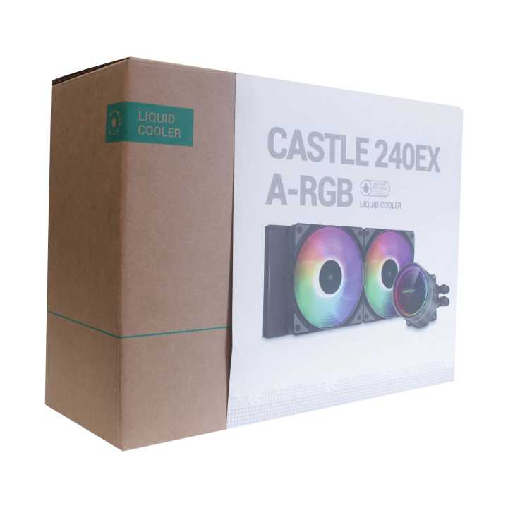 Deepcool%20Castle%20240Ex%20Rgb%20Aio%20Liquid%20Cpu%20Cooler,%20Anti-Leak%20Technology%20-%20Image%203