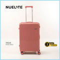 NUELITE 20-Inch Luggage ITAMI | 8 Wheel Spinner Trolley Bag | Anti-Theft Zipper Integrated Lock Extra Security | Hard Shell Carry-on. 