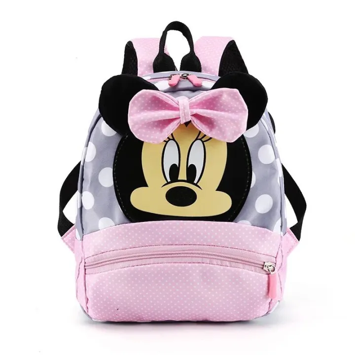 New%20Minnie%20Kindergarten%20Cute%20Baby%20Children's%20School%20Bag%202-3-6%20Years%20Old%20Cartoon%20Girls%20Backpack%20-%20Image%202