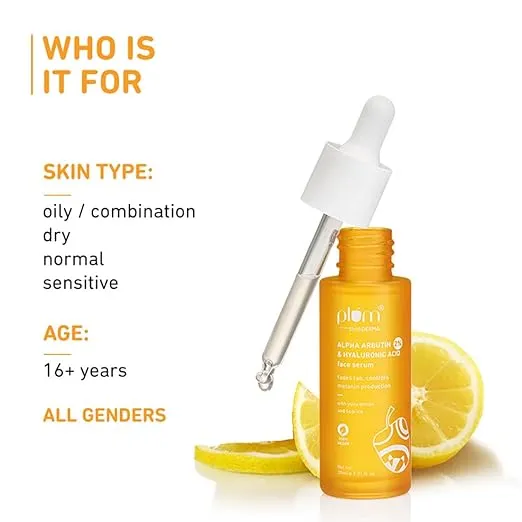 Plum%202%25%20Alpha%20Arbutin%20&%20Hyaluronic%20Acid%20Serum%20-%20Tan%20Fading,%20Skin%20Brightening,%20Melanin%20Control%20%7C%20Fragrance-Free%20&%20Vegan%20(30ml/1.01%20fl.oz.)%20-%20Image%205