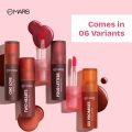 MARS Love Track Velvet Lip Tint (2.8ml) | Velvet Matte Finish | Non-Sticky & Lightweight | Highly Pigmented | Comfortable Wear | 6 Flattering Shades. 