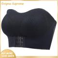 Enigma- Prevent Exposure Bra Wireless Push Up Bandeau Bra Anti-slip Front Closure Solid Color Perfect Underwear for Women Lady Invisible Bra. 