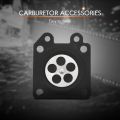 OUMERY 20Pcs 2500 3800 4500 5200 5800 Chainsaw Carburetor Repair Parts Metering Diaphragm Gaskets. 