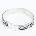 925 Sterling Silver/ Pure Silver Bracelet For Unisex. 