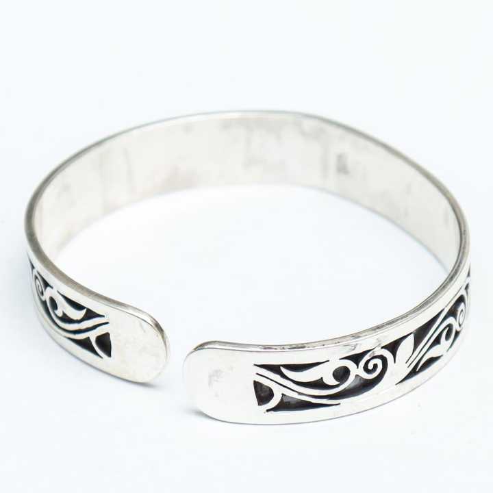 925%20Sterling%20Silver/%20Pure%20Silver%20Bracelet%20For%20Unisex%20-%20Image%203