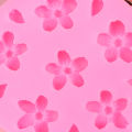 3D Sakura Shape Silicone Mold DIY Cherry Blossom Fondant Jelly Chocolate Cake Decor Tools Clay Plaster Baking Mold Bayline. 