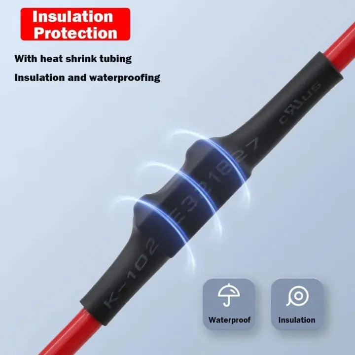 Square%2010/20/60A%20Terminal%20Block%20High%20Current%20High%20Power%20Electrical%20Wire%20Connector%20with%20Heat%20Shrink%20Tubing%20Waterproof%20Wire%20Connector%20Nut%20Kit%20Electrical%20Installation%20-%20Image%205