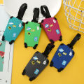 Creative boarding pass Cartoon Luggage Tags design ID Identifier Label Tag Address travel Accessories BOYUAN. 