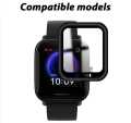 Flexible Screen Protector Full Glue For Amazfit Bip U and Amazfit Bip U Pro. 