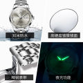 2025 New Euryst Olevs Fully Automatic Mechanical Watch Business Double Calendar Men's Watch Cross border Men's Watch. 