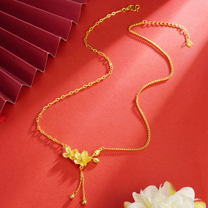 Vietnam%20sand%20gold%20double%20flower%20tassel%20necklace%20imitation%20gold%20clavicle%20set%20chain%20Internet%20celebrity%20with%20the%20same%20bridal%20flower%20wedding%20flower%20jewelry%20-%20Image%202