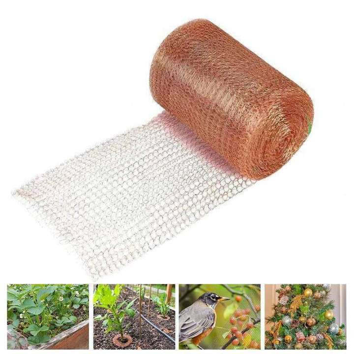 1-15M Anti-Pest Mesh Signal Shielding Anti-Snail Rodent Copper Net Wire Protceted Plant Outdoor Garden Supplies