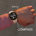 HiFuture Vela Smartwatch | Built-in Compass And GPS | 1.43" Super AMOLED Display With Next Gen CPU | 5 ATM Waterproof | 2GB Memory For Music Storage | Supports Personalized Video Dials | Aluminum Body | Voice Assistant | Powered By Syntra AI - lanizHub. 