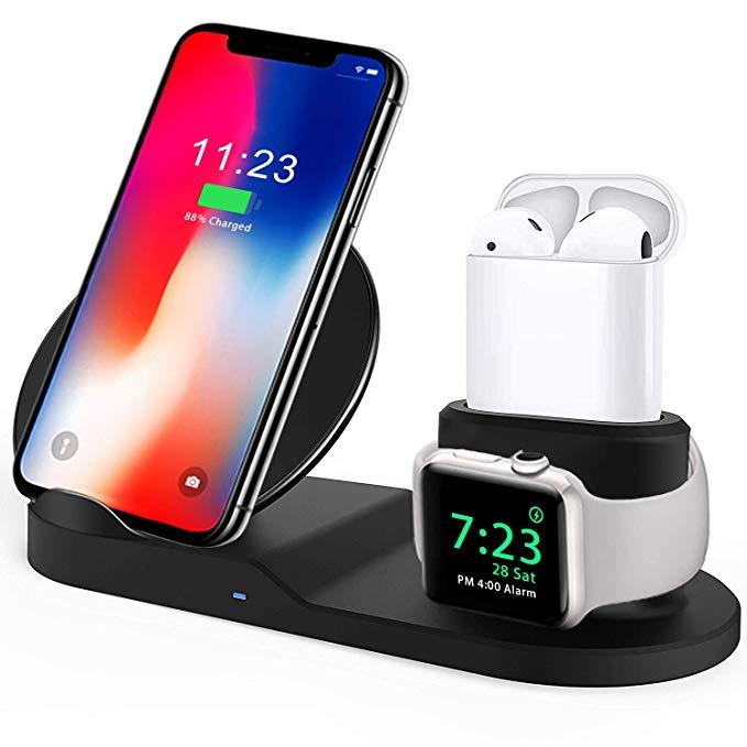 3 in 1 Fast Wireless Charging Stand