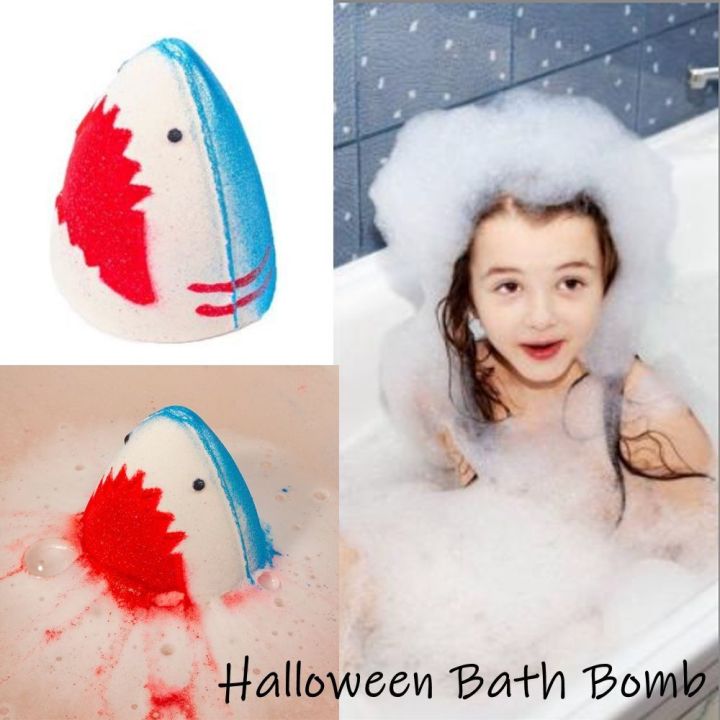 Natural Shark Pattern Shark Bath Bomb Delightful Scent Sea Animal Bubble Bath Bombs Jaws Bath Bomb Adorable Color Bubble Bath Bombs Kids
