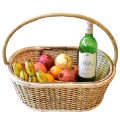 Rattan Picnic Basket. 