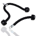ARELENE Biceps Rope Pull-Down Training Triceps Tension Rope Gym Fitness Equipment Accessories 70CM Double End Rope. 
