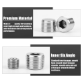 20 Pcs Pipe Plug Fitting,1/8 1/4 3/8 1/2 3/4In NPT Male Internal Hex Thread Socket Pipe Plug Fitting Assortment Kit,B. 