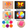 6 Colors Face Body Paint Set Water Activated Fluorescent Colors Glow in The Dark Washable Kids Adults Halloween Makeup Kit. 