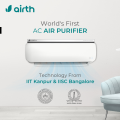 AIRTH Air Purifier For AC, Coated HEPA AC Filter, Proven Protection From PM2.5 PM10 Viruses and Allergies,. 
