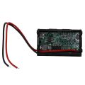 FORIDE 2X Red Led Digital Display Voltmeter Mini Voltage Meter Volt Tester Panel for Dc 12V Cars Usb 5V2a Output 12.6V Battery. 