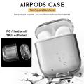 Transparent Protective Case For Airpods Wireless Bluetooth Headset Charging Box Storage Box For Airpods TPU Earphone Cover Shell. 