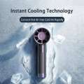 Portable Handheld 100 Speeds Adjustable Turbo 10000MAH Battery Fans LED Display Rechargeable Ice Cooling Personal Fan 2025. 