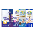 Baba's Nappy Baby Pull Up Diaper Small Pack, S, M, L & XL Combo. 