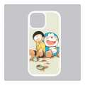 NexNep Doraemon iPhone 14 Plus Printed Hard Phone Case Cover. 