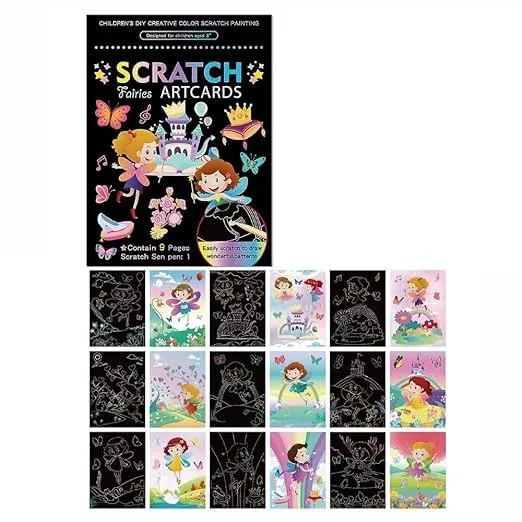 IS-Ho%20DIY%20Fairy%20Magic%20Scratch%20Art%20Pack%20for%20Kids-9%20Sheets%20Double%20Sided%20Cute%20Design%20Rainbow%20Scratch%20Paper%20Card%20(Fairy)%20Artcards%20-%20Image%203