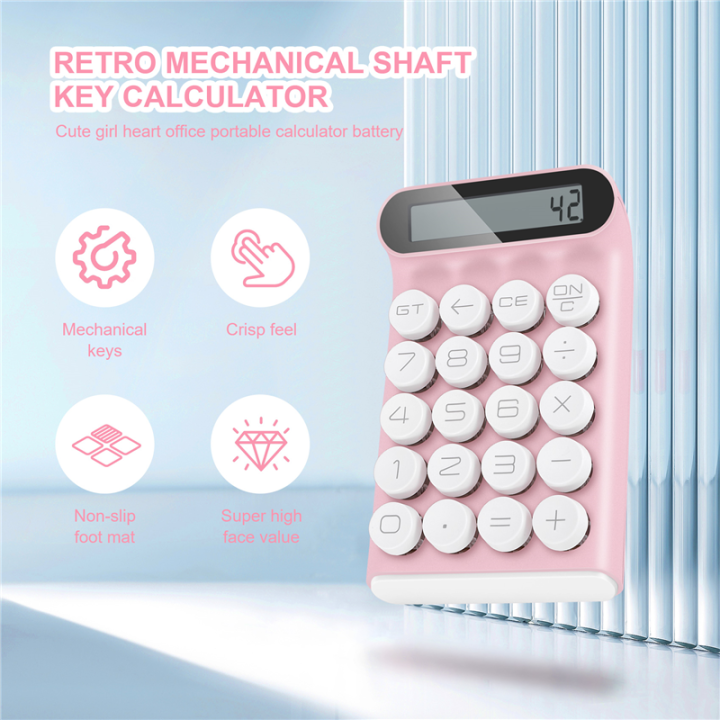 Retro%20Calculator%20Mechanical%20Keyboard%20Portable%20Calculator-Pink%20-%20Image%202