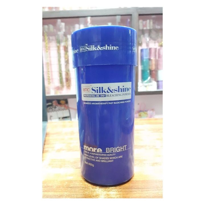 BTC Silk & Shine Bleaching Powder 400g