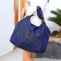 Versatile Multi-functional Oxford Cloth Big Tote Cloth Portable Solid Color Shoulder Bag Anti-splash Water Commuting Handbag Large Capacity Mommy Bag School. 