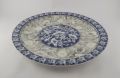 Melamine Dinner Plate (Heavy Duty )-Floral Blue Patterned - Set of 4 Pieces. 