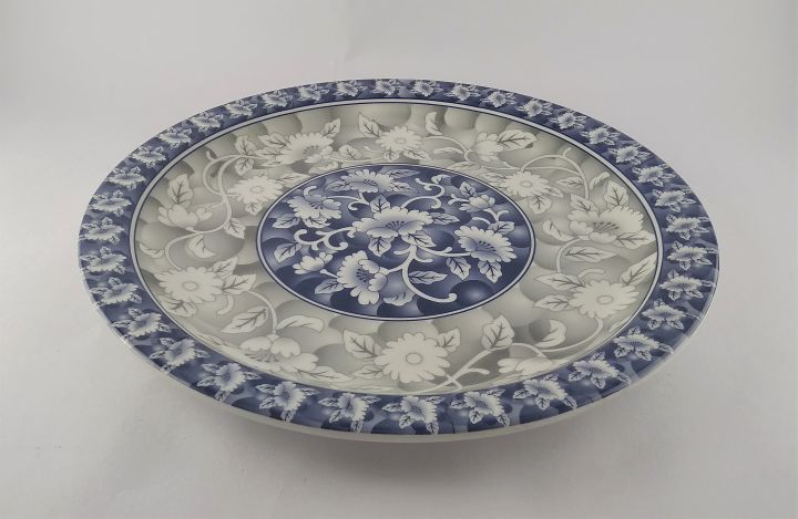 Melamine%20Dinner%20Plate%20(Heavy%20Duty%20)-Floral%20Blue%20Patterned%20-%20Set%20of%204%20Pieces%20-%20Image%204