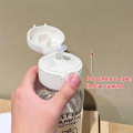 NAMUNY Plastic Water Bottle Water Cup with Straw Large Capacity Portable Drop Resistant and Portable Cup Cartoon Suction Cup. 