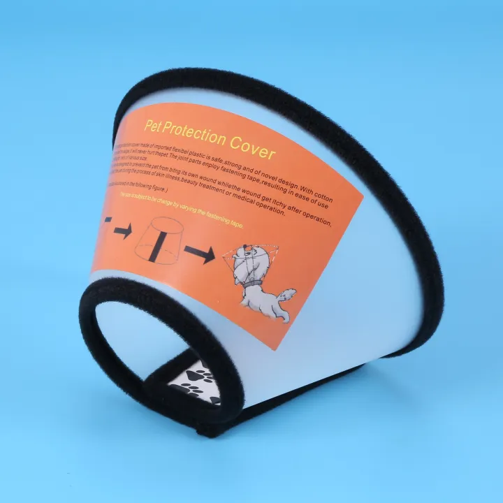 Elizabethan%20Dog%20Cat%20Pet%20Wound%20Healing%20Cone%20E-%20Collar%20White%20with%20Black%20-%20Image%204