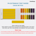 NEW 80 Pcs PH Indicator Test Strips 1-14 PH PH Test Papers Water Cosmetics Fifty percent discount Soil Acidity Test Strips for Water Saliva Urine Soil. 