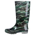 Long Waterproof Monsoon Gumboot / Rainboot For Men - Army Green | Multisize | Fashion | Gum Boots For Men. 