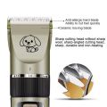 Professional Ceramic Blade Electric Dog Hair Clipper Electric Cordless Grooming Trimmer Kit Rechargeable Clippers Hair Shaver Cat/Dog/Rabbit. 