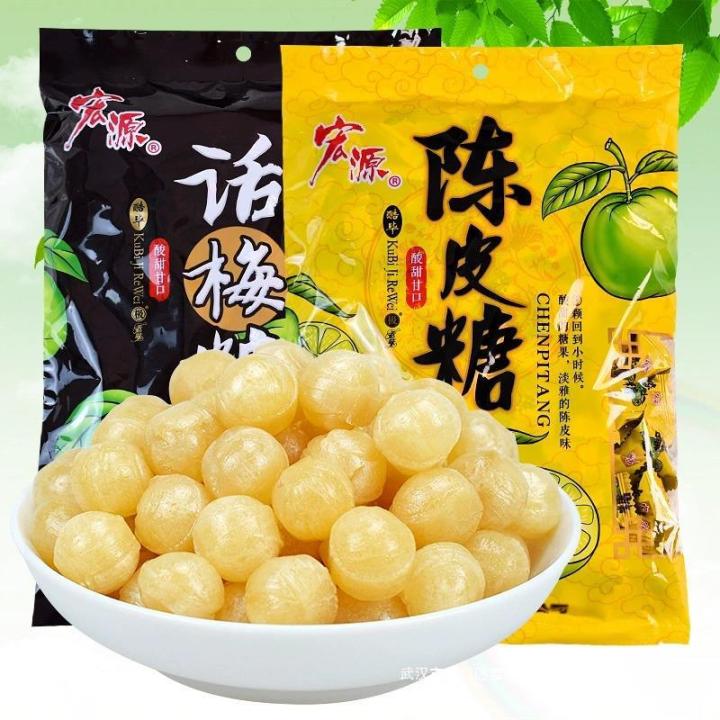 Hongyuan,%20tangerine%20peel%20candy,%20plum%20candy,%20fruit%20flavor,%20authentic%20bulk%20popping%20candy,%20casual%20snacks,%20orange%20peel%20hard%20candy,%20and%20candy%20-%20Image%202