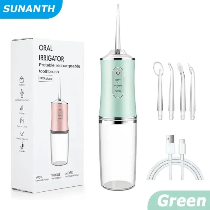 Portable%20oral%20water%20drill%204%20Replaceable%20Jet%20Tips%20for%20family%20IPX7%20Waterproof%20Electric%20Waterflos%20Oral%20Irrigator%20Water%20Flosser%20-%20Image%207